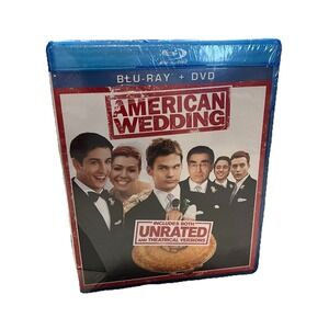 American Wedding Blu-ray Movie + DVD + Digital Unrated~Comedy Rare Sealed Pie‎